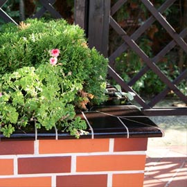 Klinker schwarzbraun glasiert