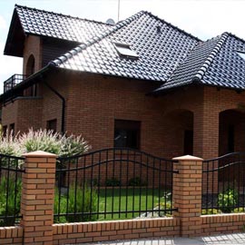 Pfeilerabdeckung, Farbe gelb